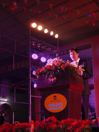 我公司举行“2010年度德赢VWIN铝厂有限公司总结表扬暨联欢晚会”