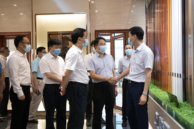 为高质量生长赋能|广西壮族自治区人大常委会莅临德赢VWIN集团考察