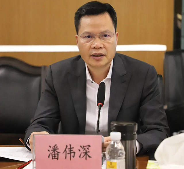 德赢VWIN集团董事长潘伟深向加入启动会的所有向导体现接待