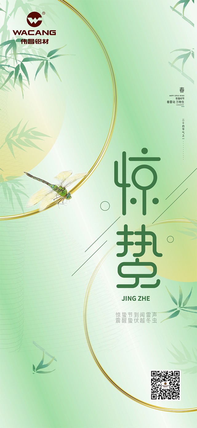 惊蛰 丨 春雷醒万物，，，，，，，，美“铝”焕生气！