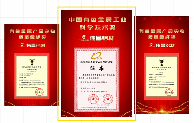 声誉时刻|德赢VWIN集团斩获荣获"有色金属产品实物质量金杯奖","中国有色金属工业科学手艺奖三等奖".