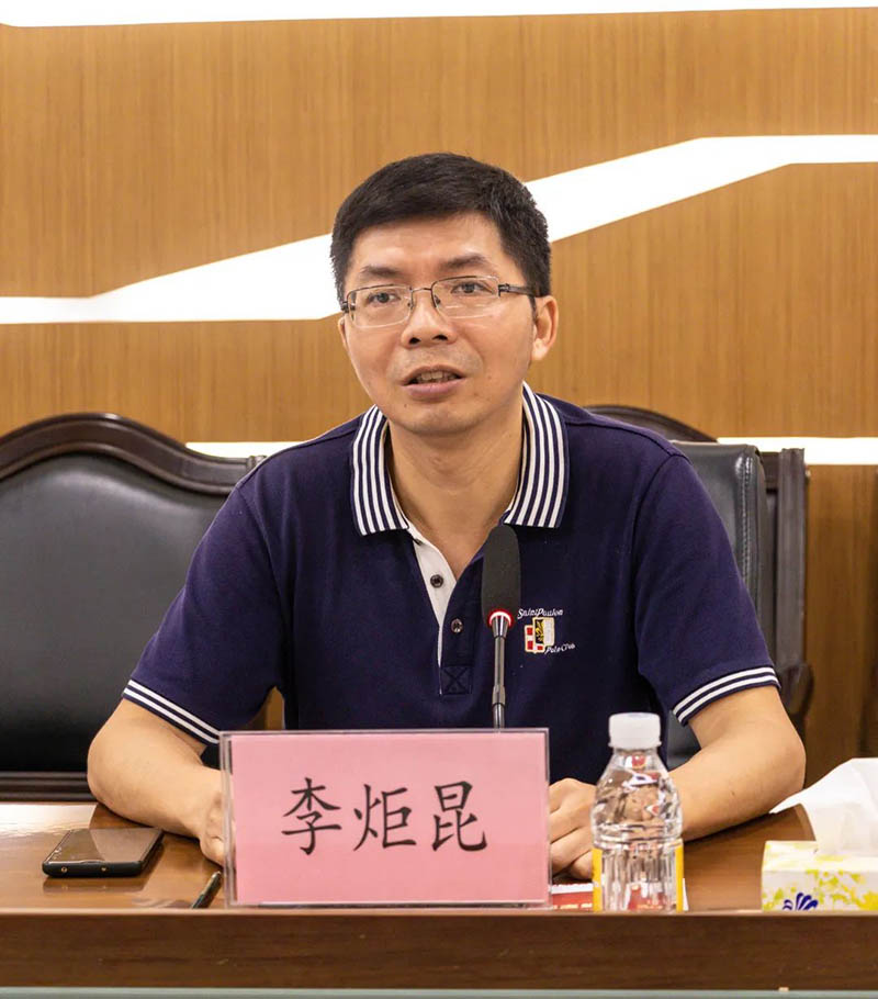 李炬昆局长肯定了德赢VWIN的孝顺